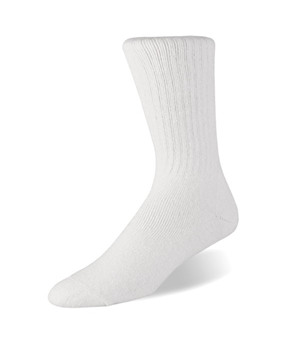 worlds Softest Sock Crew White